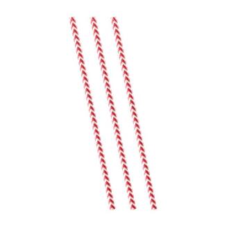 CANNUCCE CARTA ZIGZAG BIANCHE ROSSE