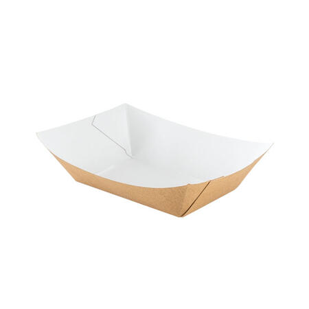 BARCHETTA CARTONCINO AVANA 1200gr 12x8x5,5CM - 1