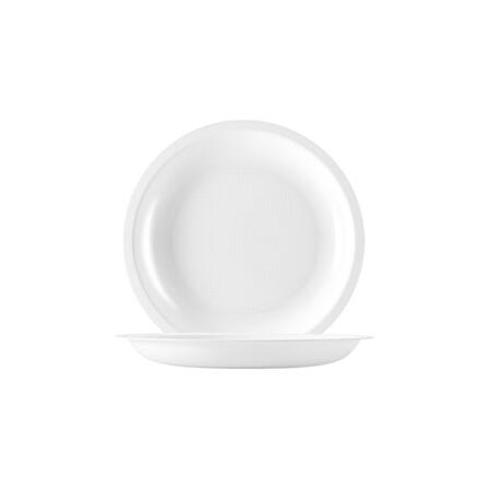 PIATTO DESSERT SEMIRIGIDO BIANCO - 1