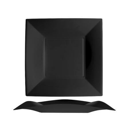 PIATTO "QUADRO" PIANO NERO - 1