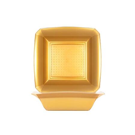 PIATTO QUADRO SPECIAL FONDO ORO - 1